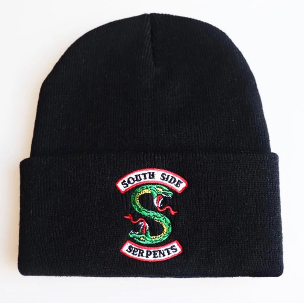 South Side Serpents -Riverdale Embroidered Knit Hat O/S Fits all